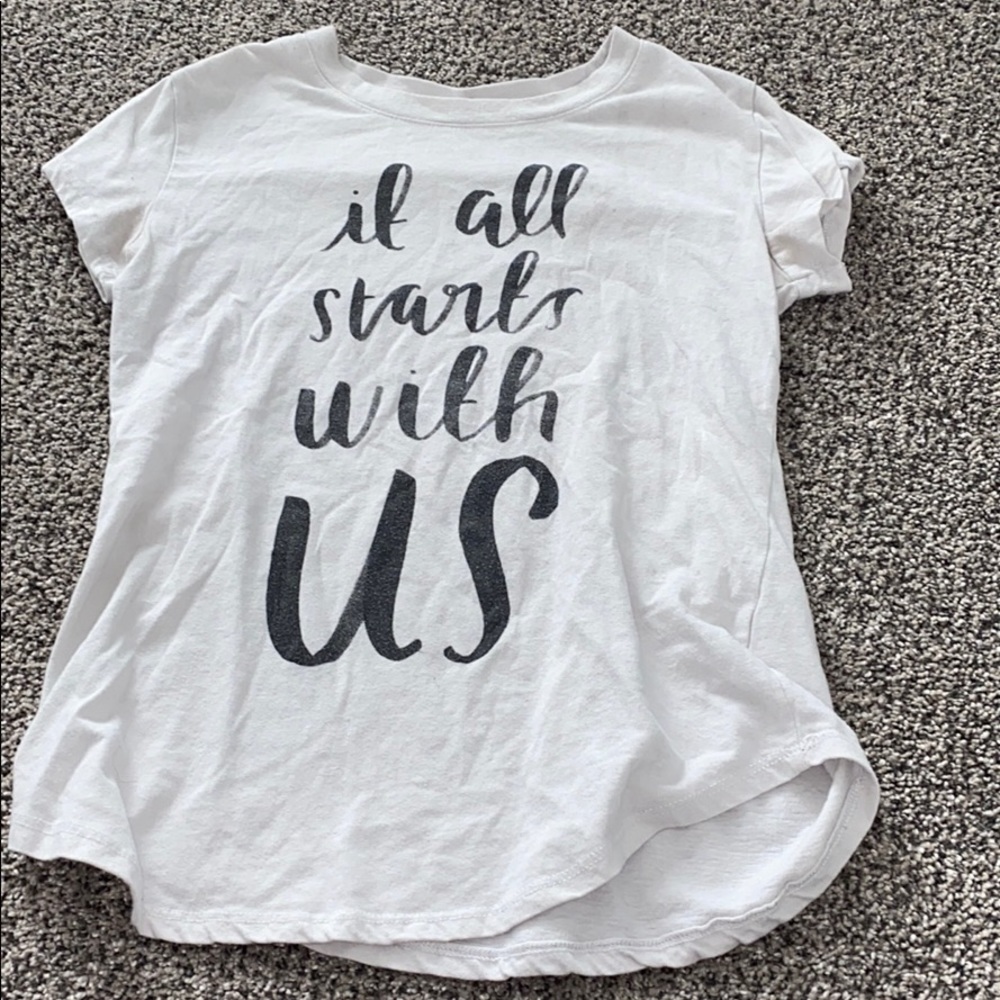 Youth White T-Shirt